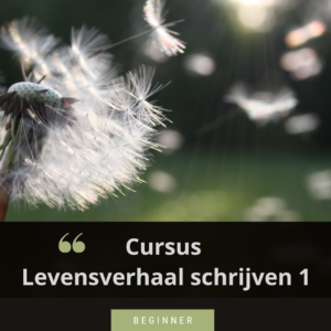 Levensverhaal schrijven 1