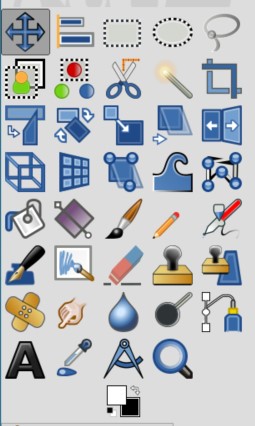 gereedschapskist Gimp