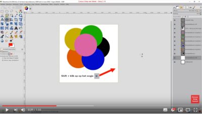 tip voor werken met lagen
