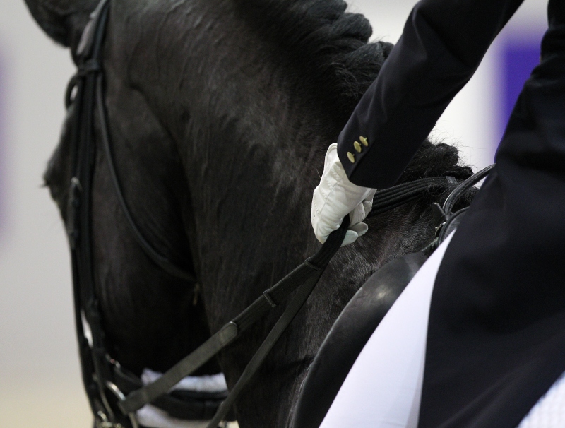 Detailfoto van een GLOCK teamlid
