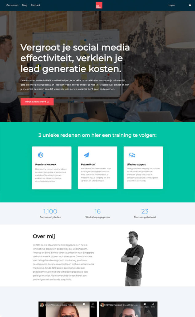 clicksocial voorbeeld