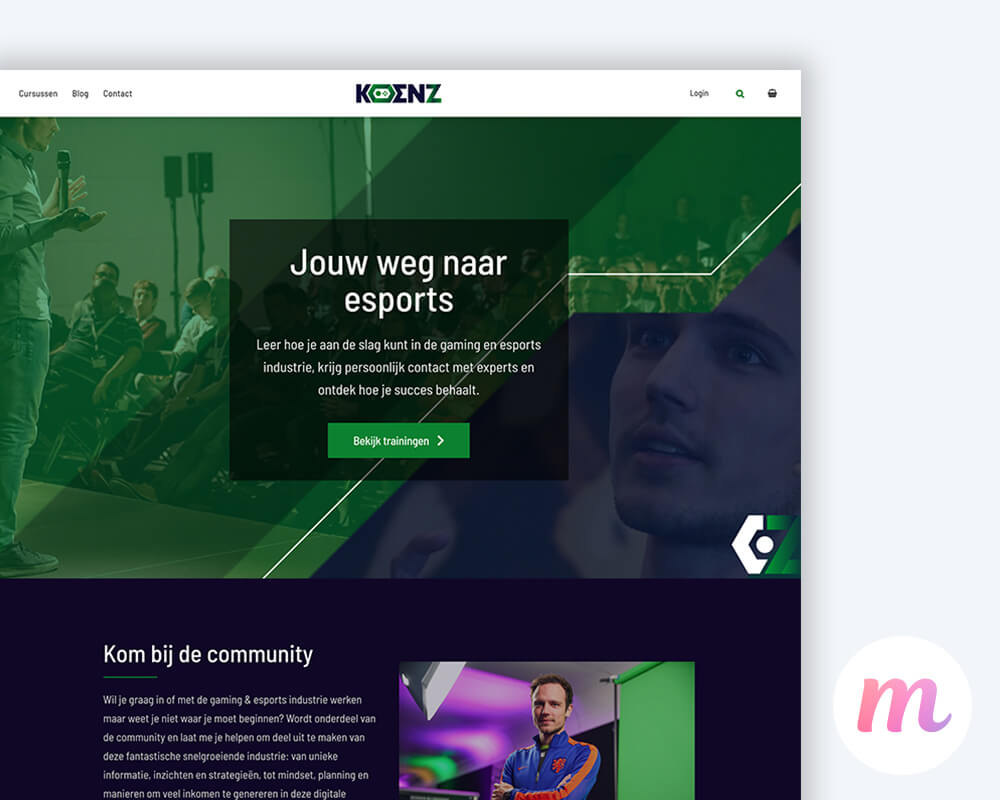Koenz voorbeeld