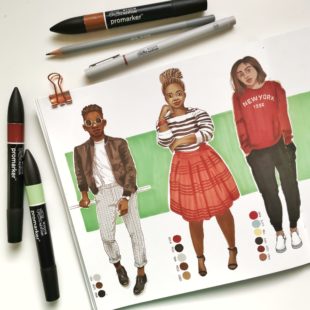 cursus Illustratieve karakters Nienke Vletter