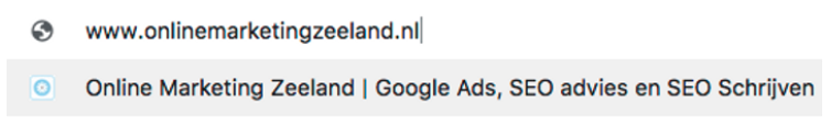 waar plaats je zoekwoorden
