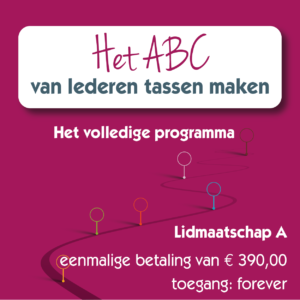 Het ABC van lederen tassen maken: lidmaatschap A