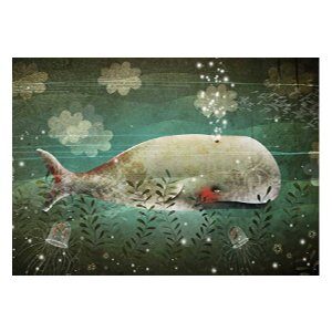 Postkaart 'Whale'