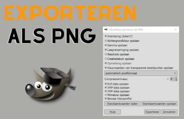 exporteren als PNG