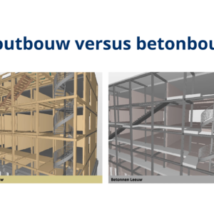 Houtbouw versus betonbouw