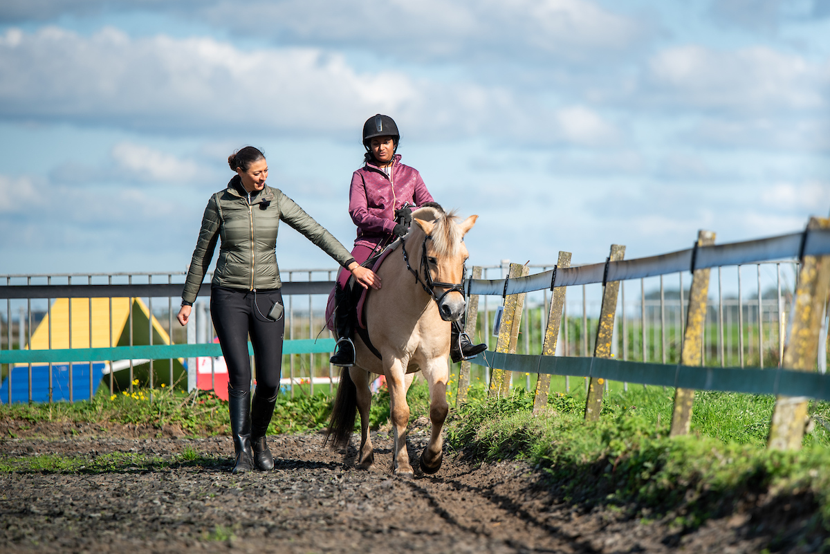 Barbara Koot, omgaan met angst tijdens het paardrijden