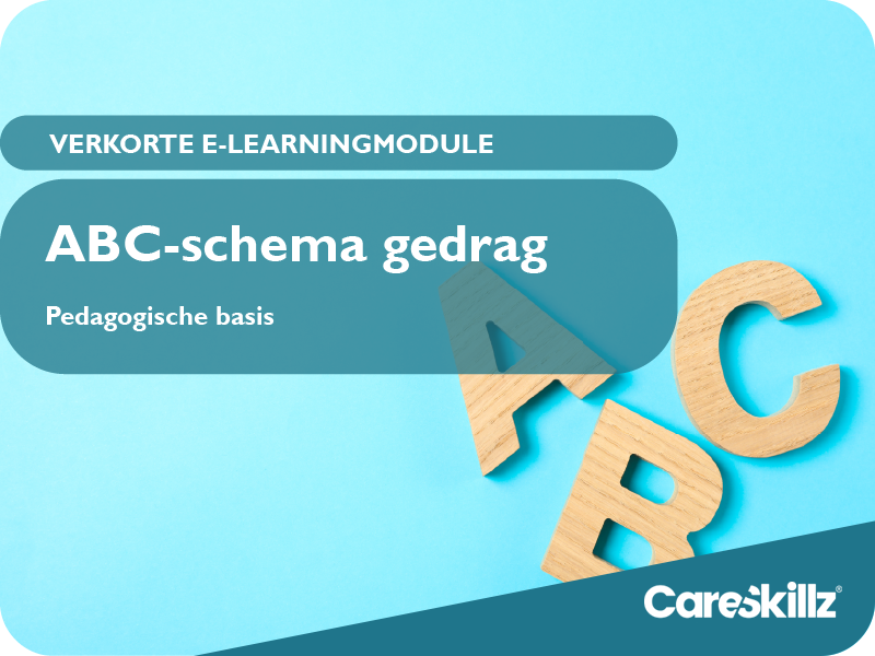 E-learning pedagogische basis - ABC-schema gedrag