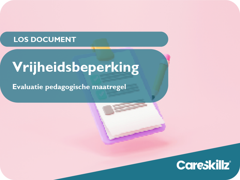 Vrijheidsbeperking evaluatie pedagogische maatregel