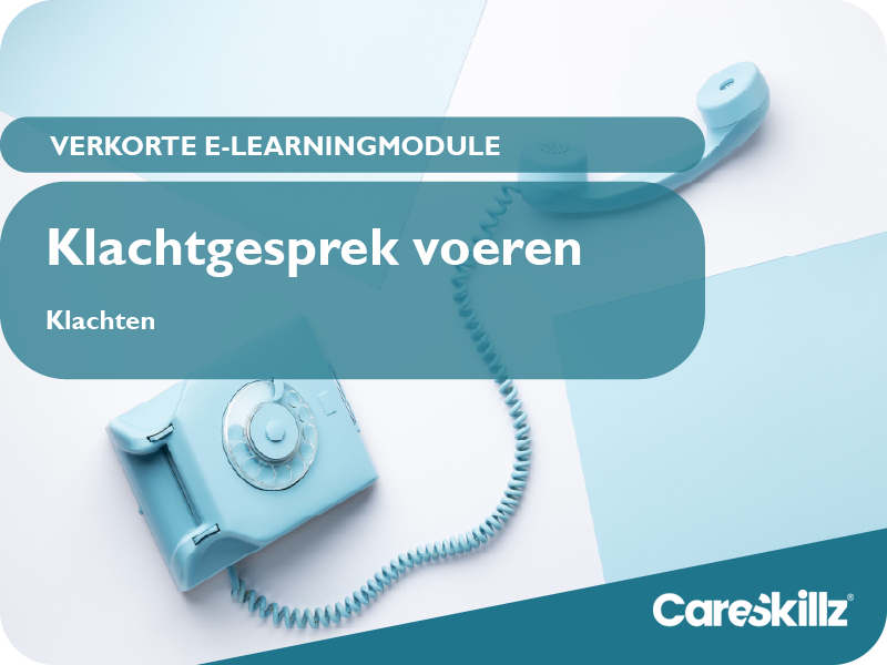 E-learning klachten - klachtgesprek voeren
