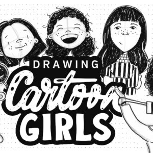 Drawing cartoon girls with Karin Luttenberg