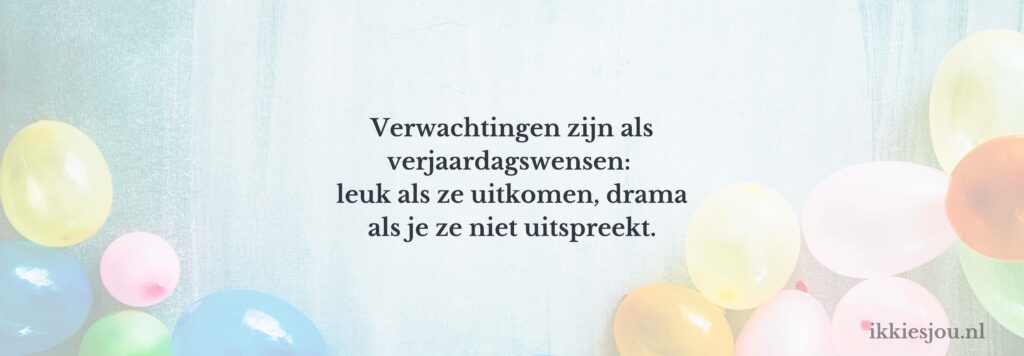 Verwachtingen-relatie