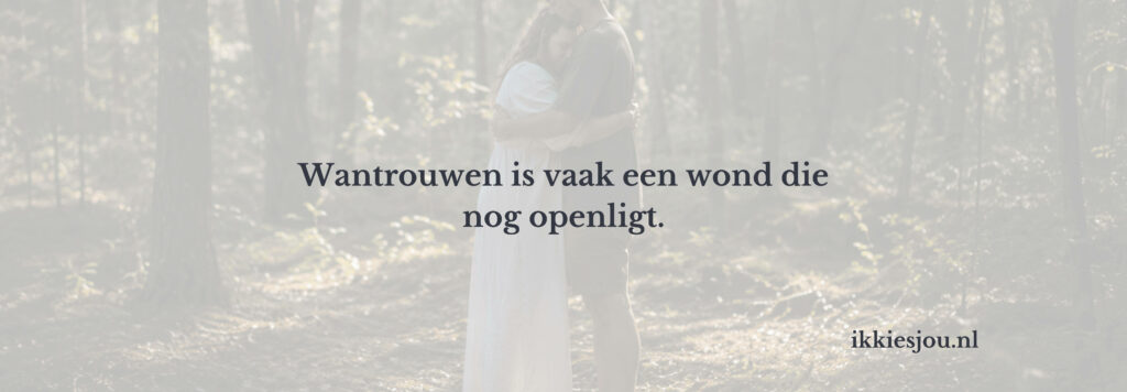 wantrouwen na vreemdgaan bij koppel