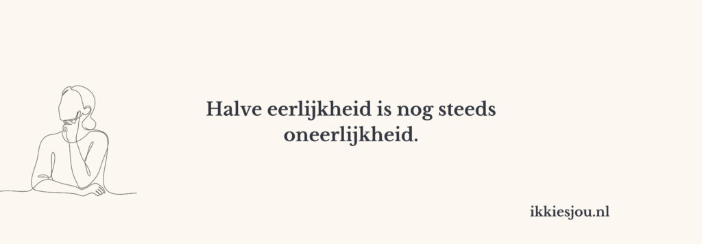vrouw denkt na over eerlijk zijn over vreemdgaan
