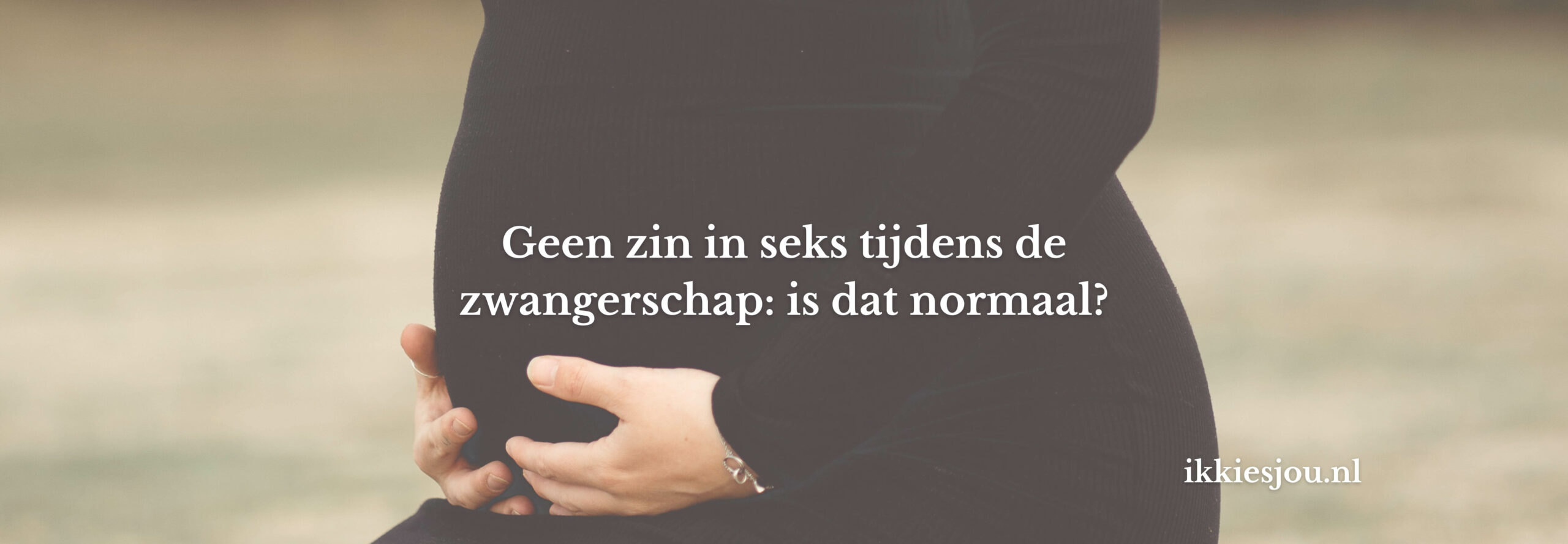 Zwangere vrouw ervaart minder zin in seks