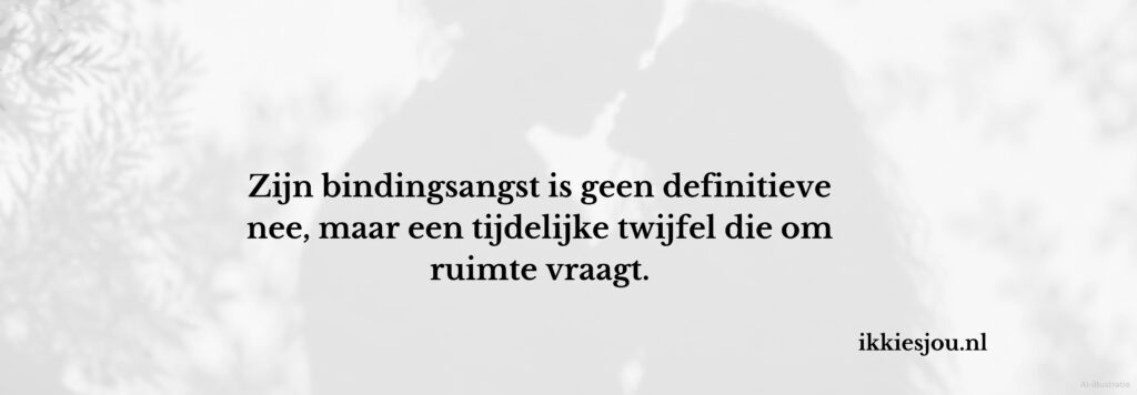 mijn vriend twijfelt om te trouwen