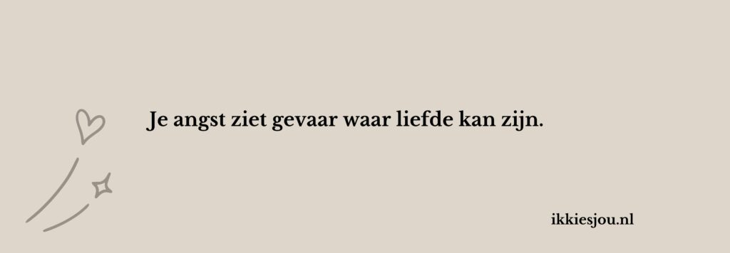 Symptomen van verlatingsangst en angst voor afwijzing