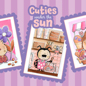 Online tekencursus Cuties under the sun