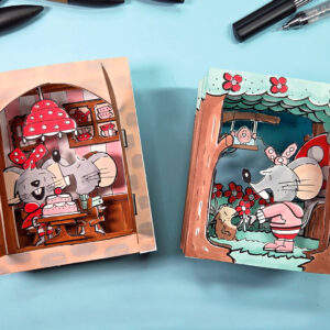 Tunnelboekjes maak je zo!