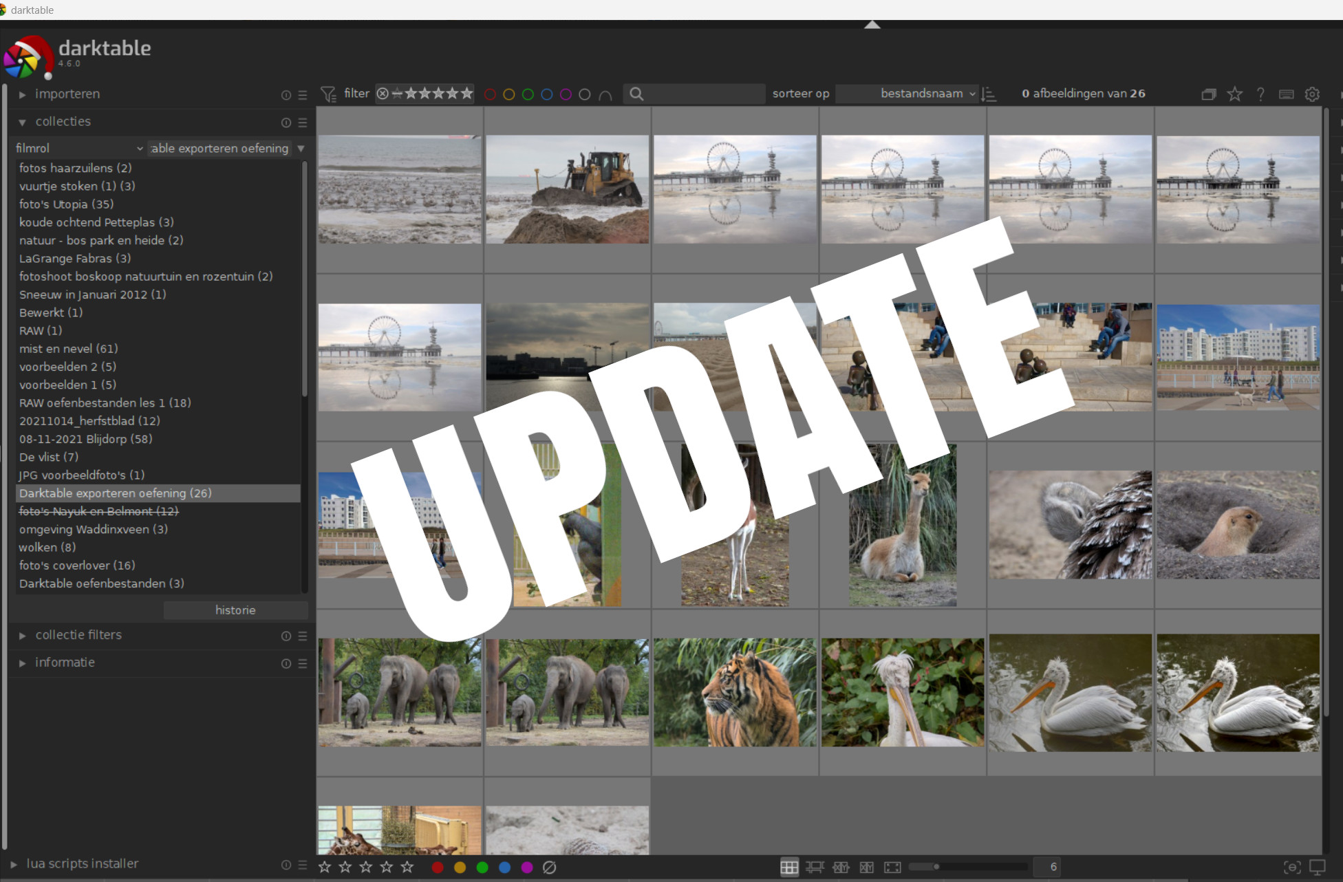 Darktable 4.6.0 update