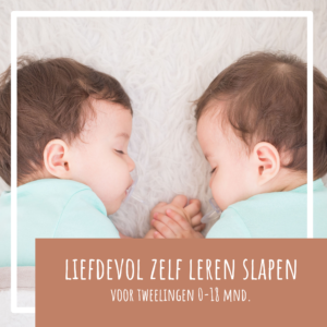 Liefdevol zelf leren slapen voor tweelingen