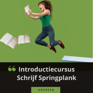 schrijf springplank