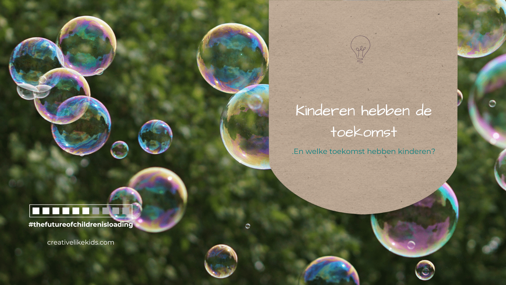 kinderen hebben de toekomst