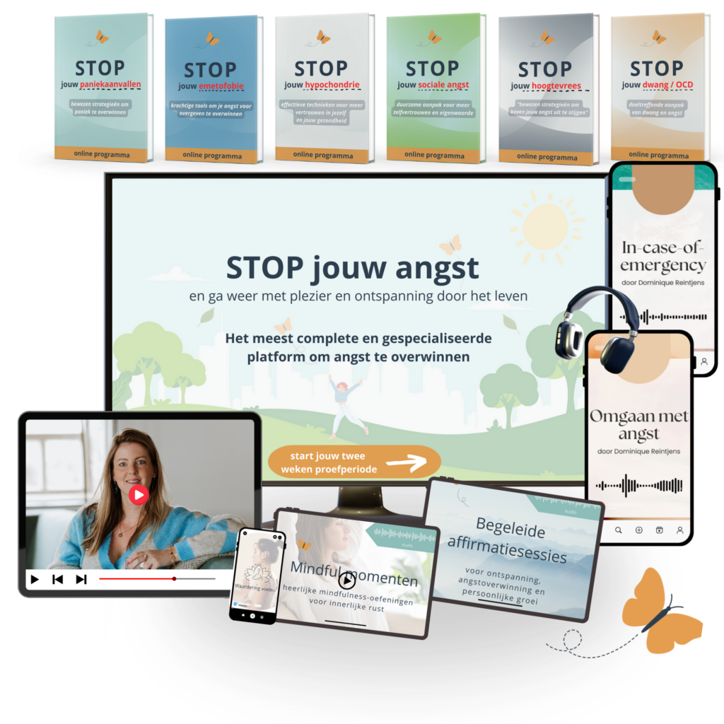 STOP jouw angst - online Academy