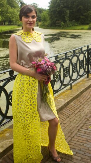 online naailessen patroontekenen jurk