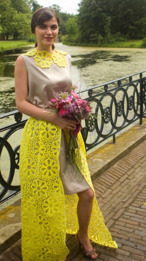 online naailessen patroontekenen jurk