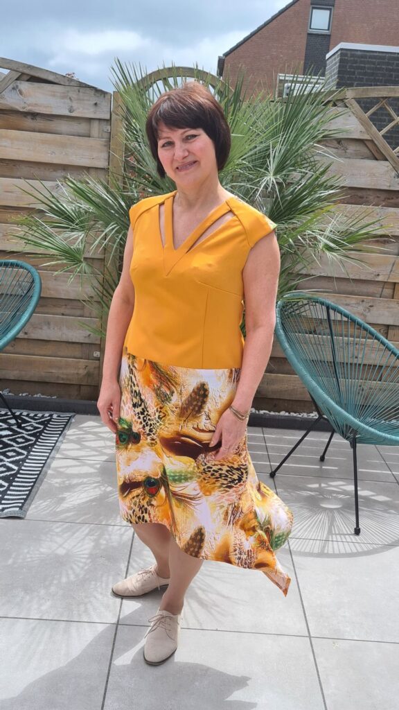 zomerjurk online naaien