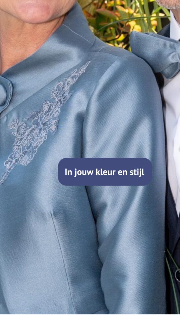 Zelf je trouwjurk gemaakt helemaal op maat en naar eigen stijl . Fashionschool online