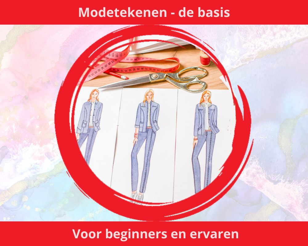 online leren kleding tekenen