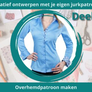 Overhemdpatroon ontwerpen en tekenen