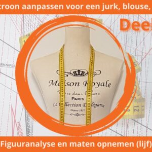 Maten meten en figuuranalyse - jurk, blouse, jas