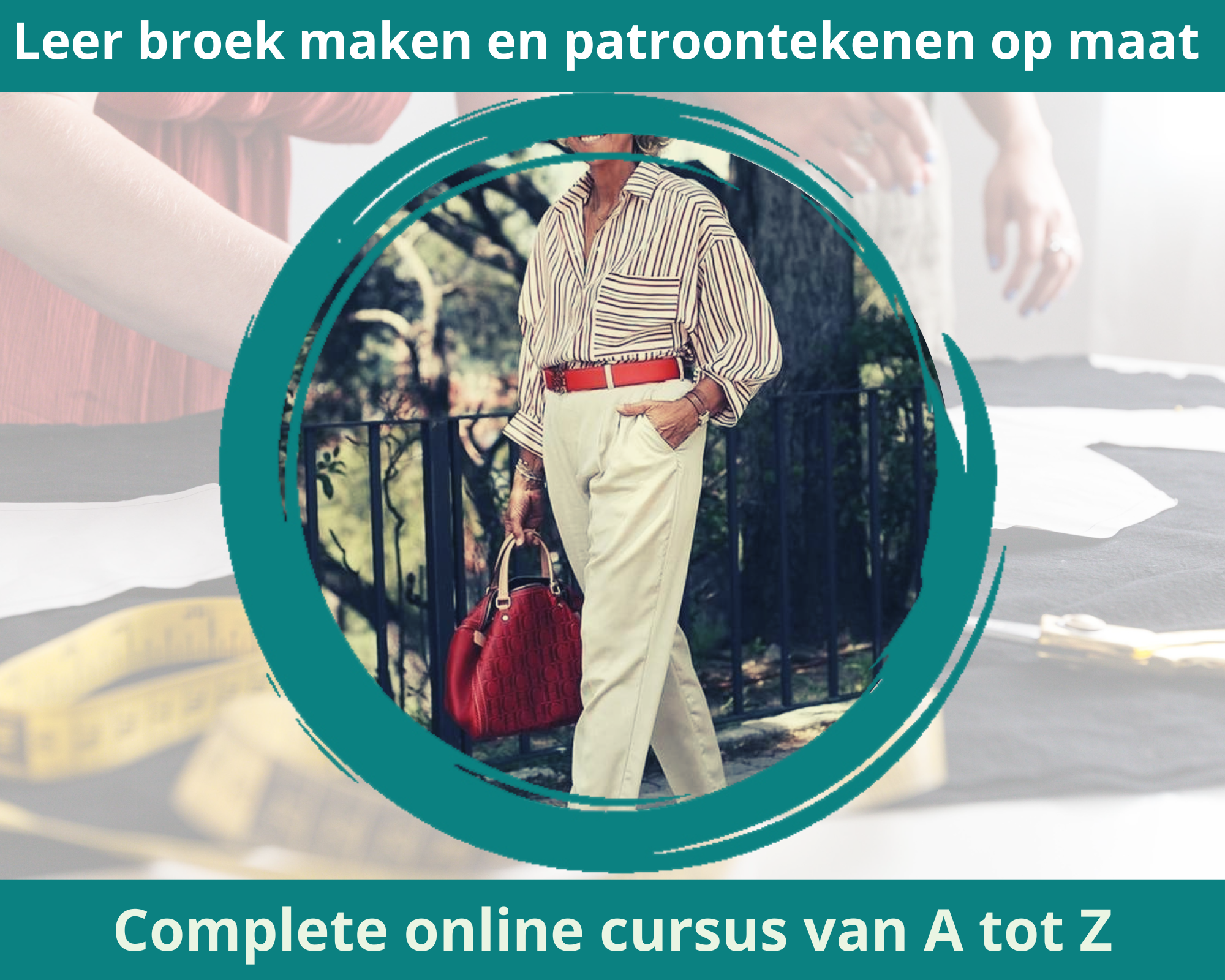 Broek naaien en patroon tekenen