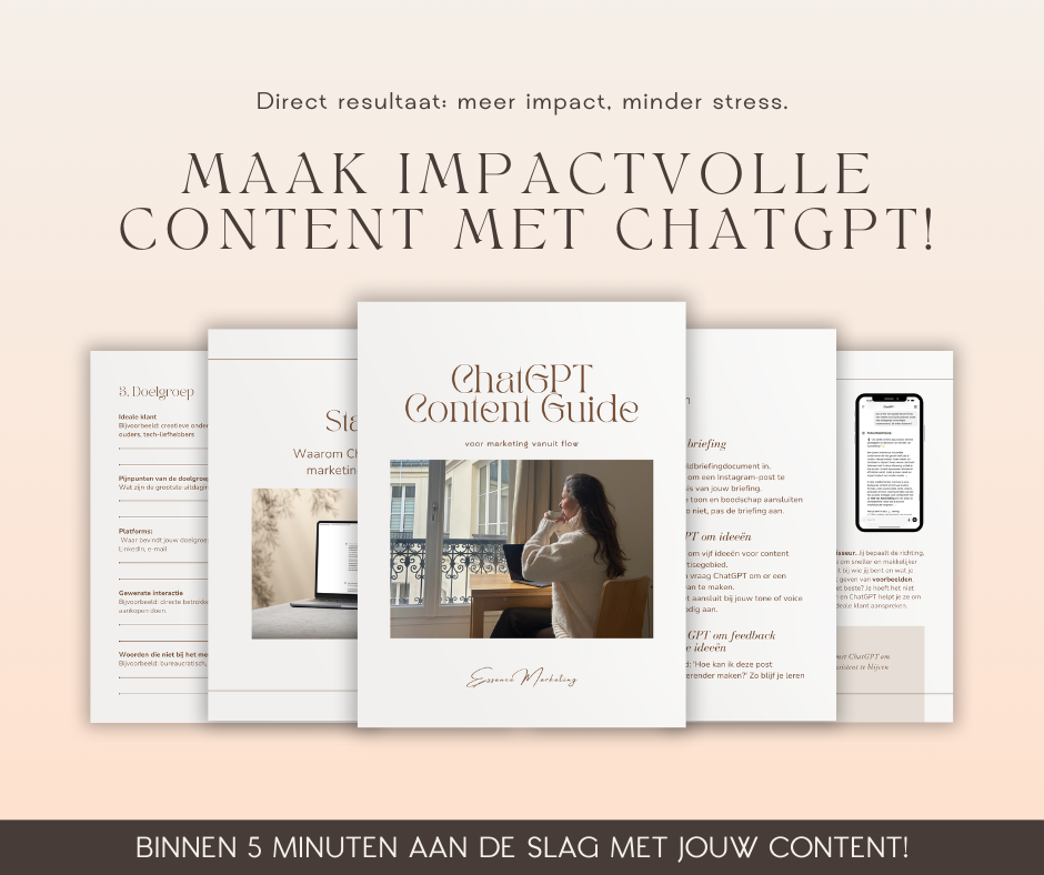 Chatgpt content guide essence marketing