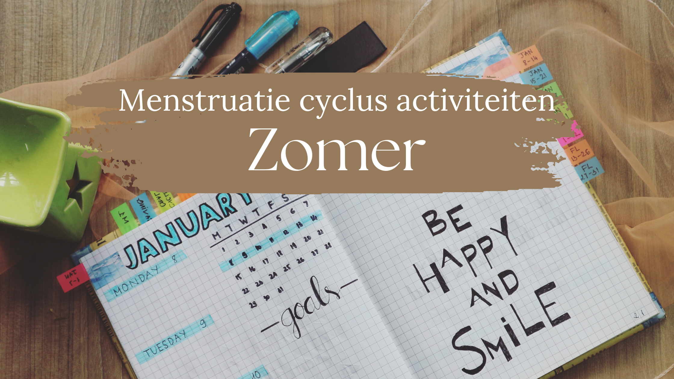 Menstruatiecyclus zomer ovulatiefase activiteiten