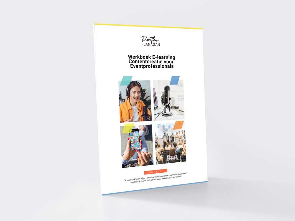 Werkboek E-Learning Contentcreatie voor Eventprofessionals