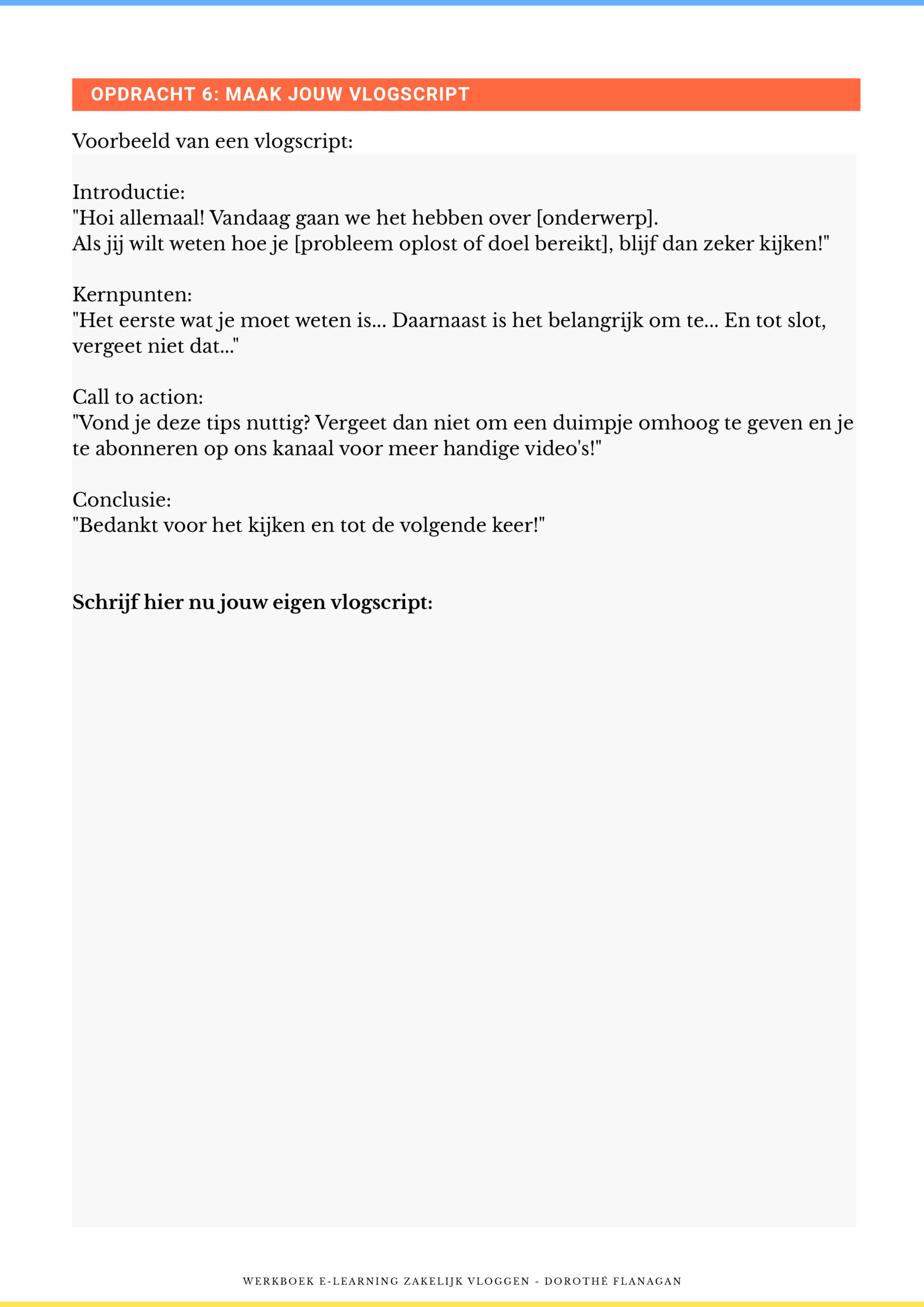 Werkboek Zakelijk Vloggen - Afbeelding 6