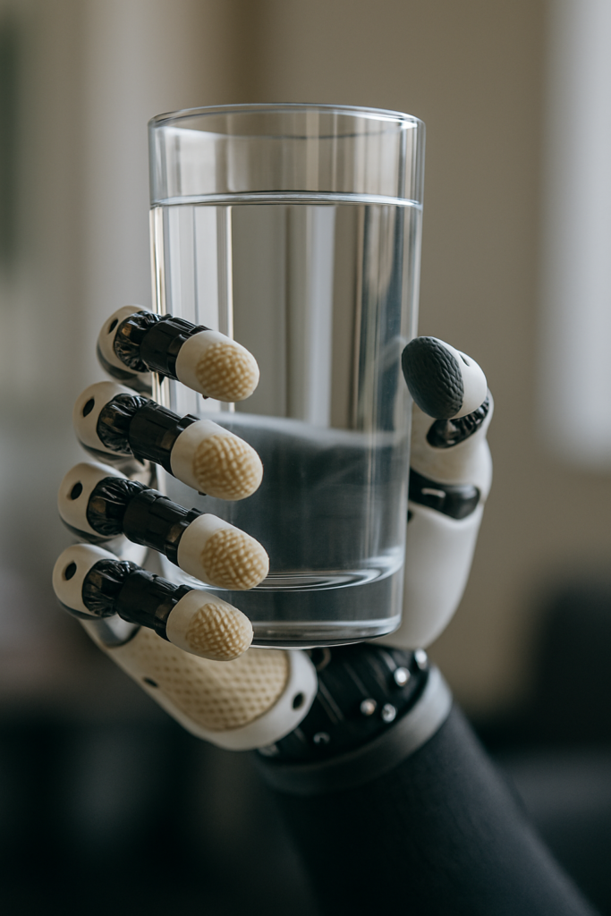 Dankzij AI is een robotische handprothese makkelijker te besturen​