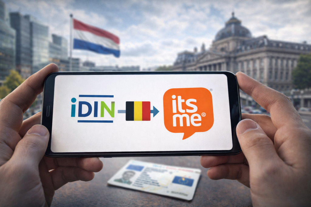 DigiD-concurrent iDIN komt in Belgische handen