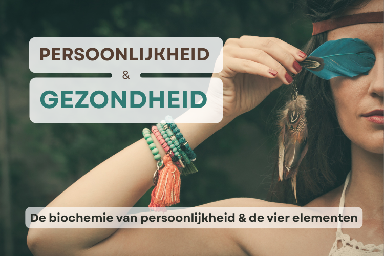 Symbolische afbeelding van persoonlijkheidstypen en holistische gezondheid