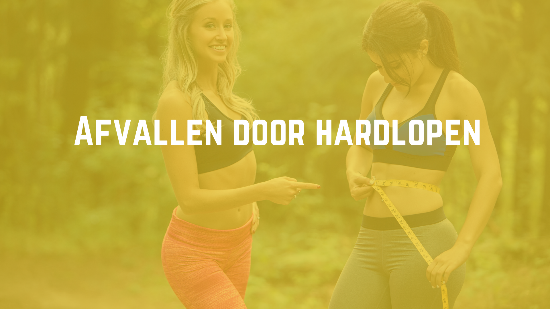 afvallen door hardlopen