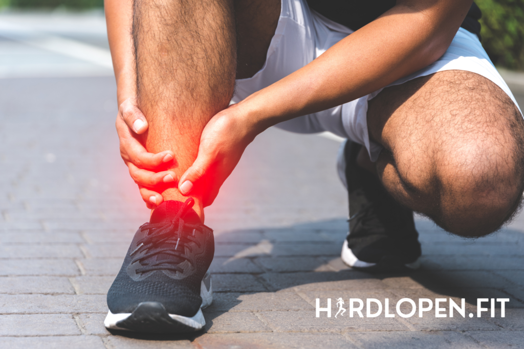hardloopblessures enkel