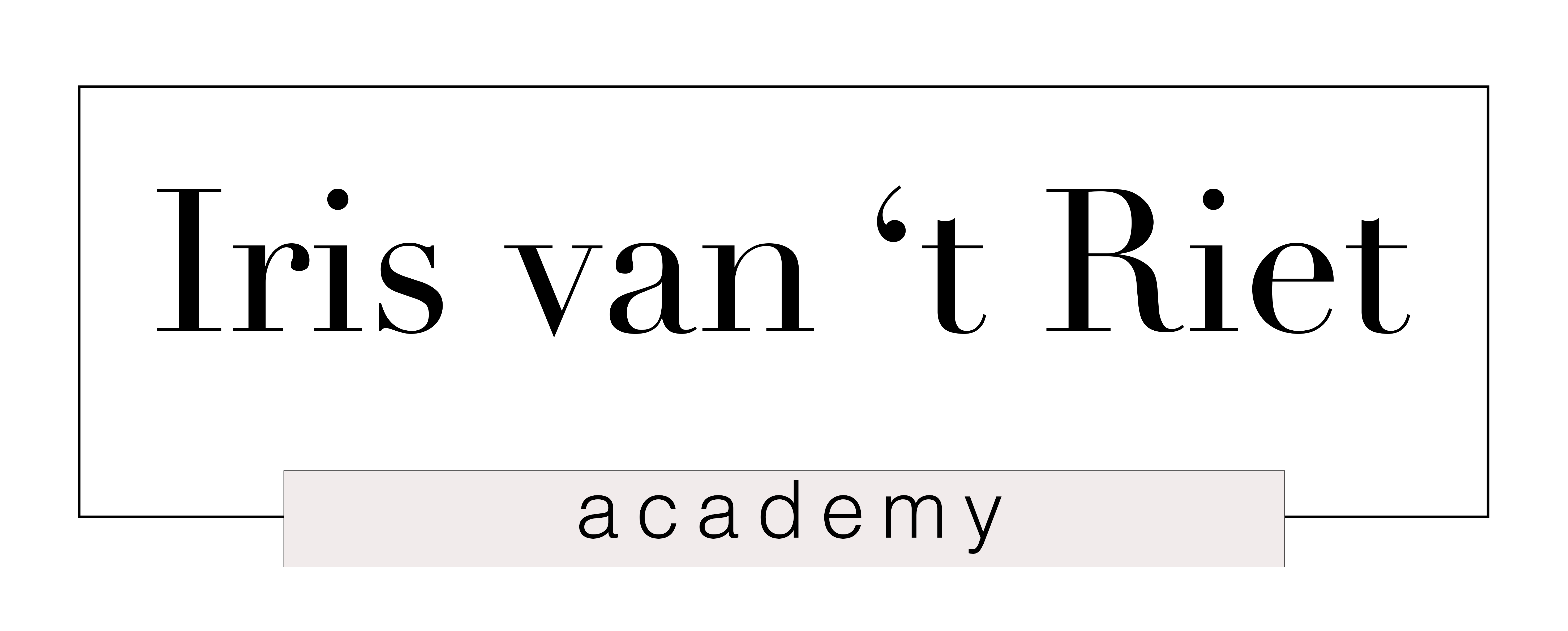 Iris van t Riet Academy