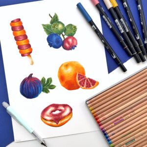 08.11.25 | Workshop Tombow 'Food & snacks illustraties' | 10:00 - 12:30 uur