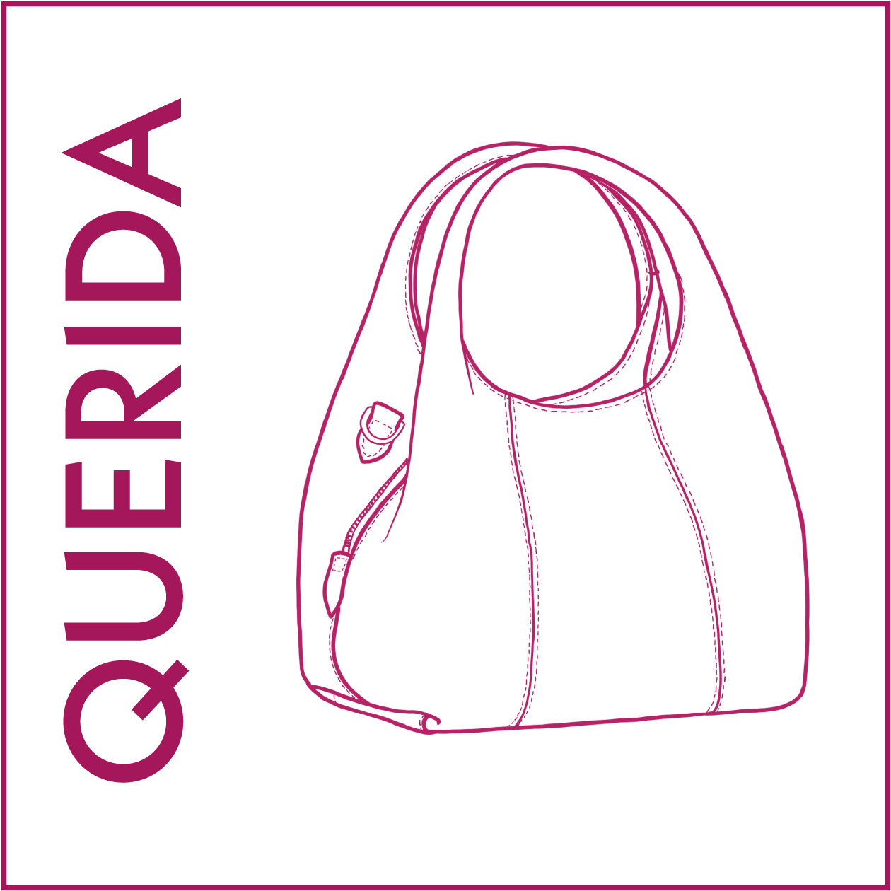 Querida – soepele tas met 3 compartimenten